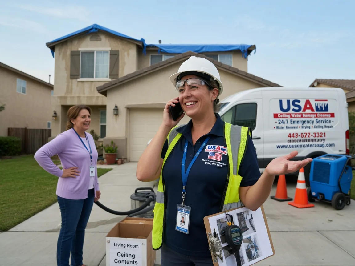 Ceiling Water Damage Restoration Lovejoy, IL FAQs